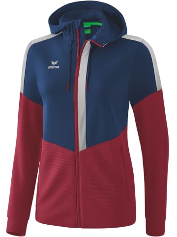 erima Trainingsjacke "Squad Trainingsjacke Mit Kapuze" in Blau