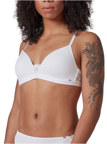 Skiny 2er Pack Triangel Schalen BH ohne Bügel in white