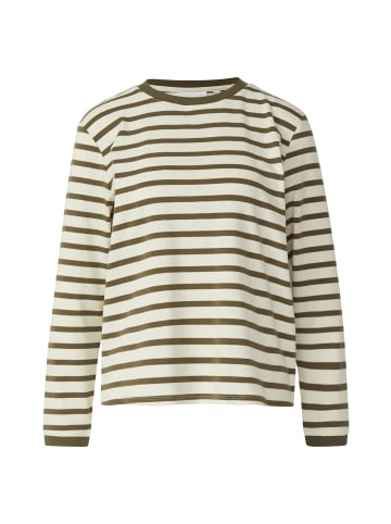 comma Shirt in beige oliv - 0001