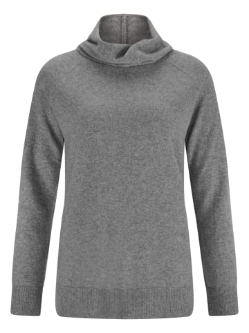 CASH-MERE.CH Rollkragen Pullover in Grau