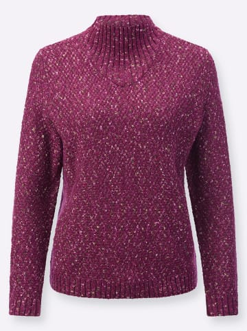 WITT WEIDEN Pullover in malve-meliert