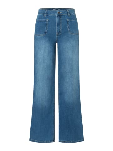 More & More leicht ausgewaschene Jeans in middle blue denim
