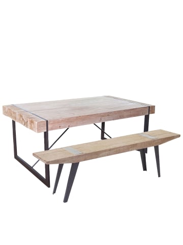MCW Esszimmergarnitur A15b mit 1x Esstisch und 1x Sitzbank, 160cm
