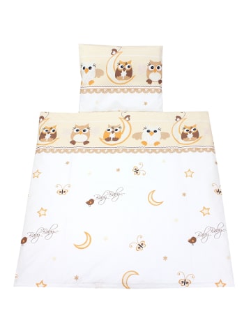 TupTam Unisex Baby Wiegenset 4-teilig in beige