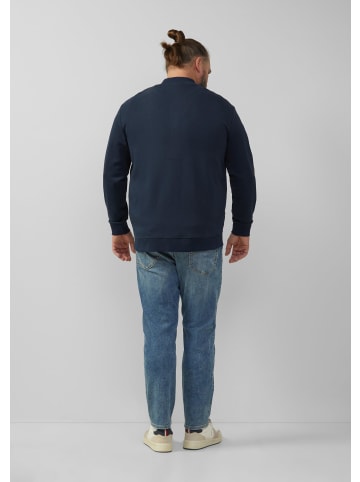 s.Oliver Sweatshirt Jacke in 5852_tiefblau