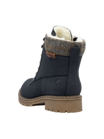 rieker Schnürstiefeletten in Blau