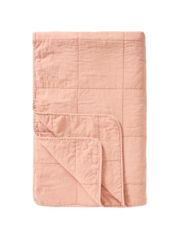 IB Laursen Vintage Quilt unifarben in rose shadow