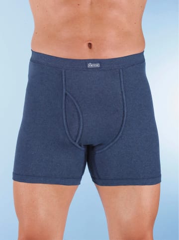 WITT WEIDEN Hose kurz in dunkelblau-meliert