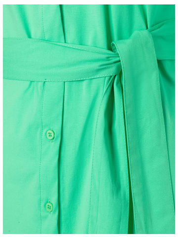 More & More Hemdblusenkleid in march green