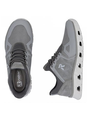 rieker sportlicher Schnürer  in Grau