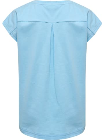 Hummel Kinder Sportshirt "Diez T-Shirt S/S" in Blau