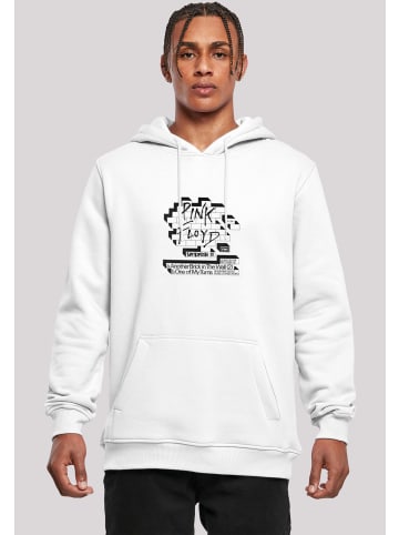 F4NT4STIC Hoodie Pink Floyd Another Brick in The Wall Album Cover in weiß