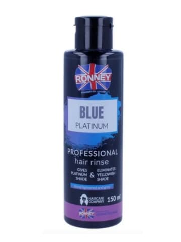 Ronney Professional Blue Platinum Professional hair rinse - blond lightened and grey 150 ml