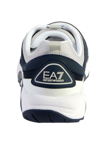 Emporio Armani Sneaker Sneaker Nubuck Pu+Mesh Blau
