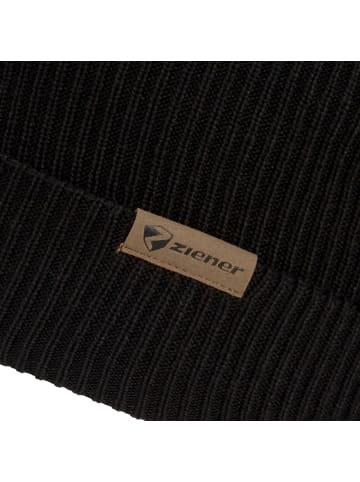Ziener Mütze Ikadello-Z Hat Man in Schwarz