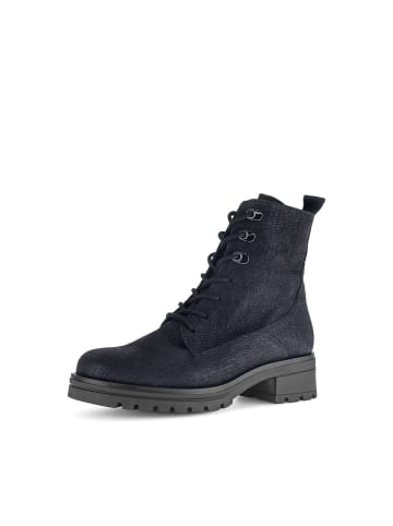 Gabor Comfort Schnürstiefeletten in blau