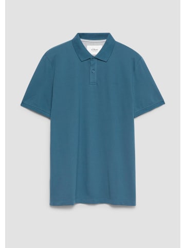 s.Oliver Polo-Shirt in 5548_blau
