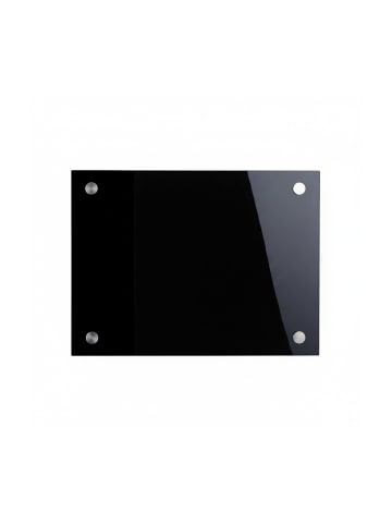relaxdays Magnettafel in Schwarz - 100 x 60 cm
