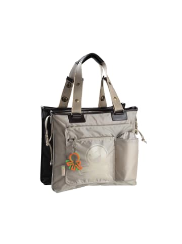 Okiedog Wickeltasche "Chameleon" in Beige/Schwarz