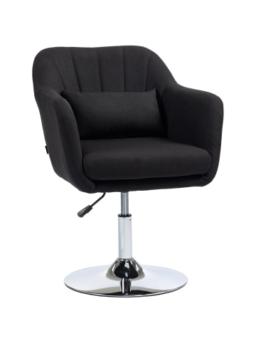 HOMCOM Sessel in Schwarz 60L x 60B x 91H cm