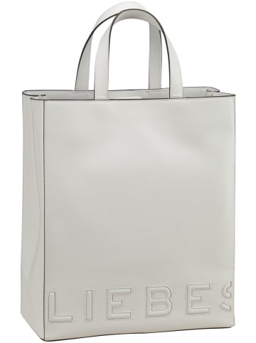 LIEBESKIND BERLIN Handtasche Paper Bag Logo M in Off White