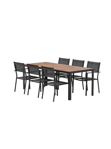 ebuy24 Schwarz 90 x 205 cm