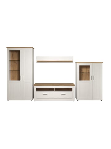 ebuy24 Möbelset Shade Weiß 368 x 45 cm