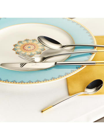 Villeroy & Boch 24er Set Tafelbesteck Ella in silber-gold