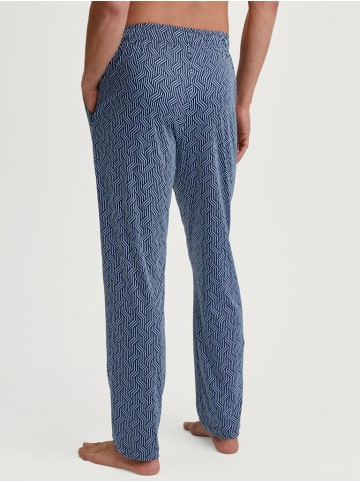 Calida Bundfaltenhose für Herren in blau