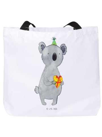 Mr. & Mrs. Panda Stoffbeutel Koala Geschenk ohne Spruch in Weiß