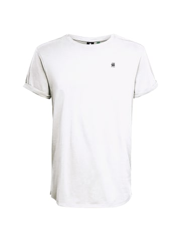 G-Star Raw T-Shirt in Weiß/Schwarz