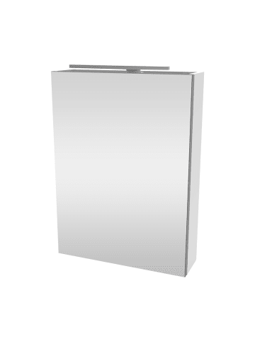 Fackelmann LED-Spiegelschrank SBC in weiß-50(B)x68(H)x15,3(T)cm