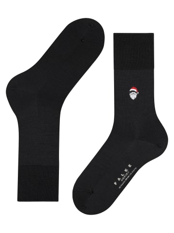 Falke Socken Airport Santa Claus in Black