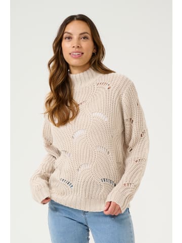 Cream Strickpullover CRMistletoe Straight fit in Oat melange