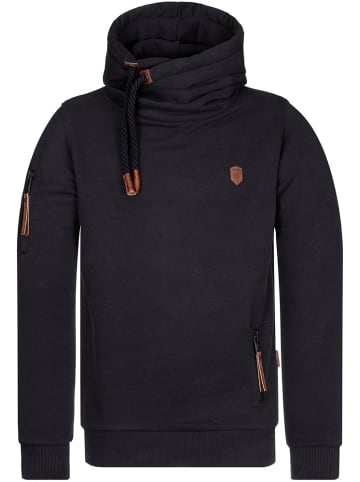 naketano Hoodie in Schwarz