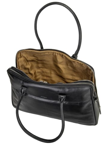 Burkely Aktentasche Ledger in Black