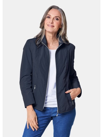 GOLDNER Sportive Übergangsjacke mit Stehkragen in marine