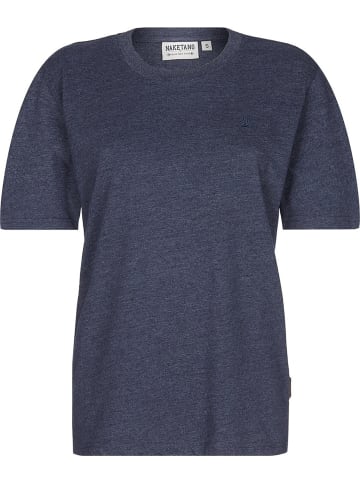 naketano T-Shirt "New-T-Shit" in Blau