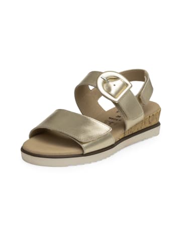 VITAFORM Echt Leder Sandaletten in gold