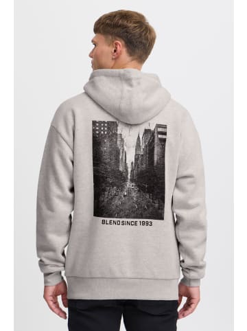 BLEND Kapuzenpullover BHMCOPTE in Grau
