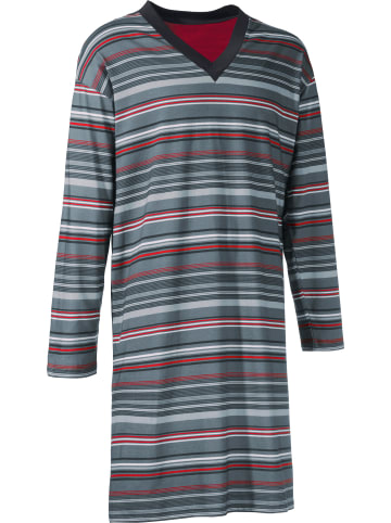 Erwin Müller Single-Jersey Nachthemd in grau