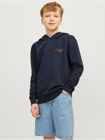 JACK & JONES Junior Kapuzensweatshirt JJFERRIS SWEAT HOOD JNR in navy blazer