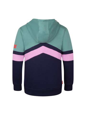 Trollkids Sweatjacke Flekkefjord in deep violet