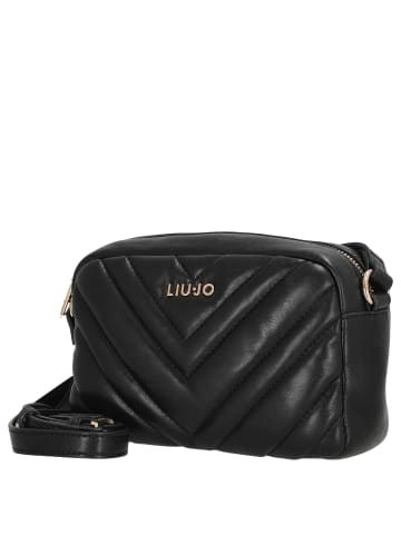 Liu Jo Lunny Camera Case - Umhängetasche S 21 cm (marmo) in nero