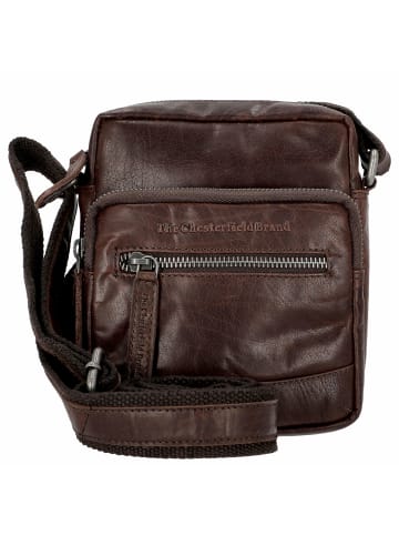 The Chesterfield Brand Cordoba - Umhängetasche 18 cm (black) in braun