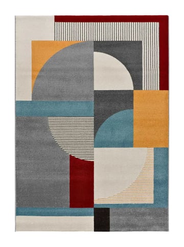 Atticgo Kurzflor-Teppich ADRA in mehrfarbig