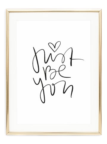 Tales by Jen Poster / Kunstdruck "Just be you" I Ohne Rahmen