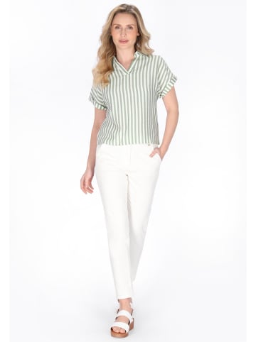 Usha Women Blouse in mint green