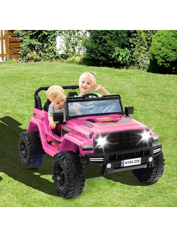 COSTWAY 24V Kinder Elektroauto in Rosa