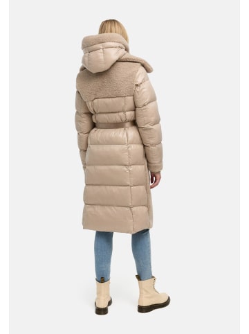 Navahoo Wintermantel Kuscheltraum 14 in Light Taupe